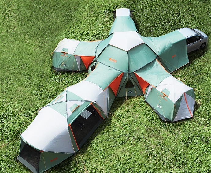 Modułowy namiot