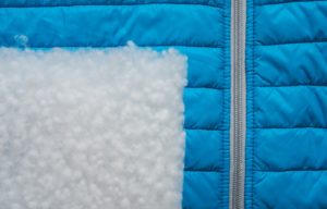 Like Down: comfortemp® fiberball padding by Freudenberg.